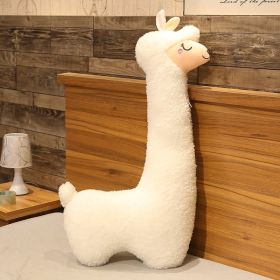 Cute Birthday Gift Girl Sleeping Pillow Large Plush Toy (Option: White-75CM-With core)